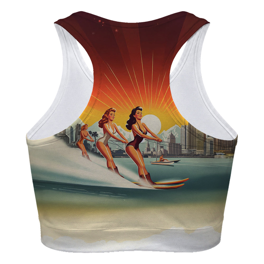 Waterski Sport Bra Woman Underwear Beachwear Loungewear