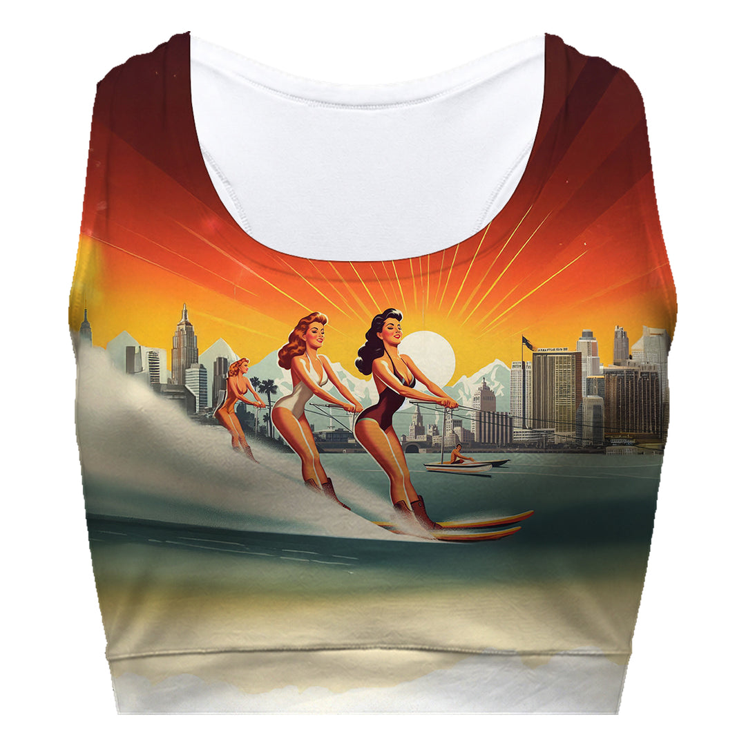 Waterski Sport Bra Woman Underwear Beachwear Loungewear