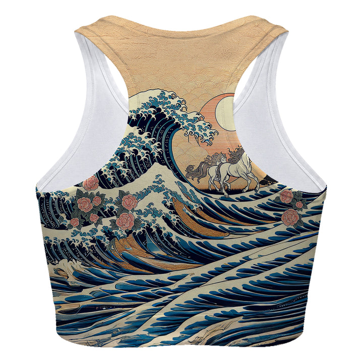 Wave Riders Sport Bra Woman Underwear Beachwear Loungewear