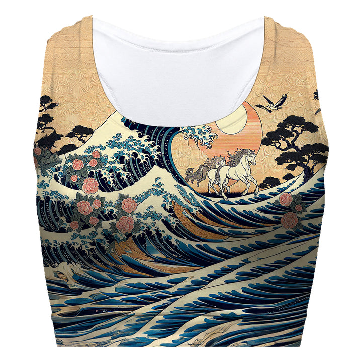 Wave Riders Sport Bra Woman Underwear Beachwear Loungewear