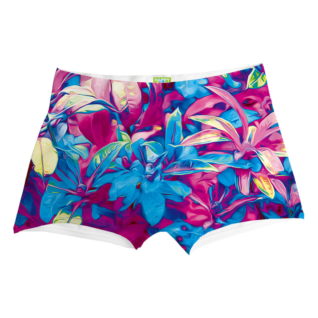 Wild Flower Pink Boxer Front