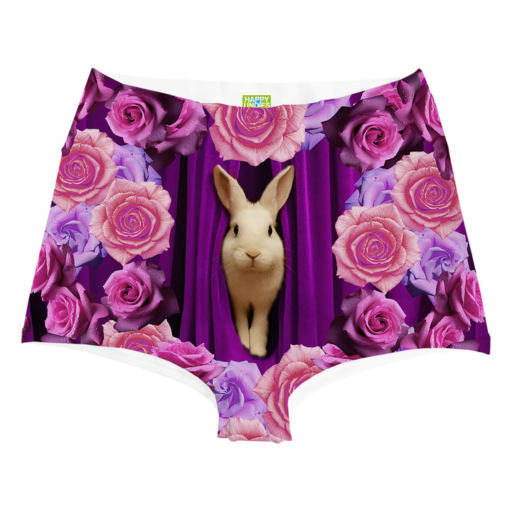 Wild Rabbit Highwaist Woman Underwear Beachwear Loungewear