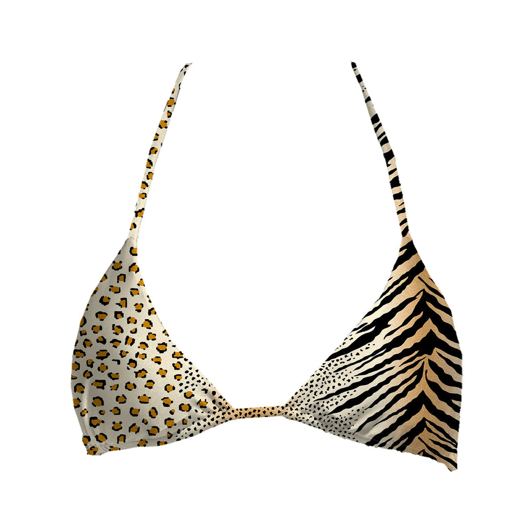 Wild Skin Top Triangle Front