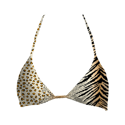 Wild Skin Top Triangle Front