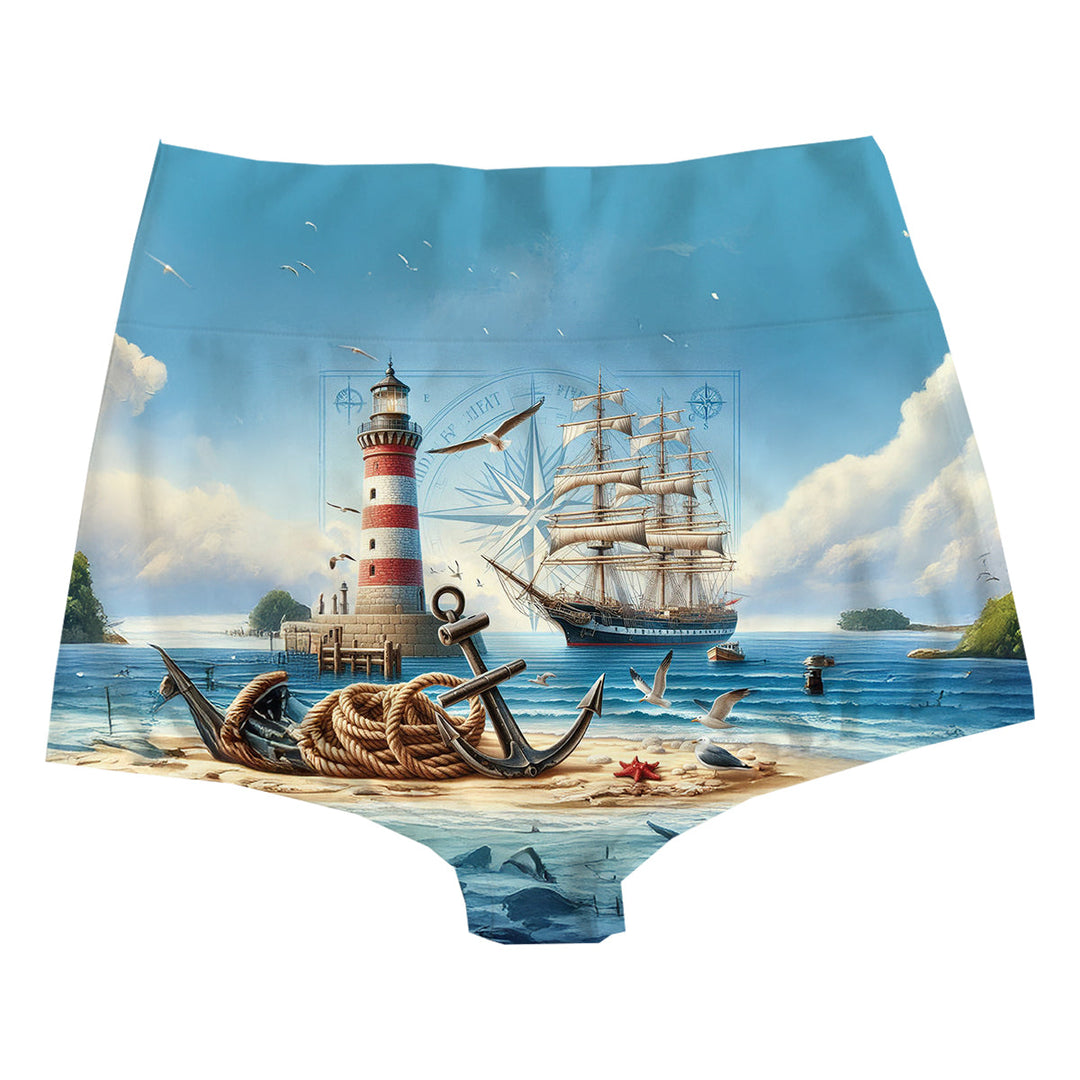 Wind Rose Highwaist Back