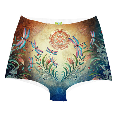 Wing Beats Highwaist Woman Underwear Beachwear Loungewear