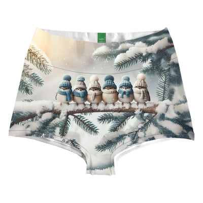 Winter Birds Highwaist