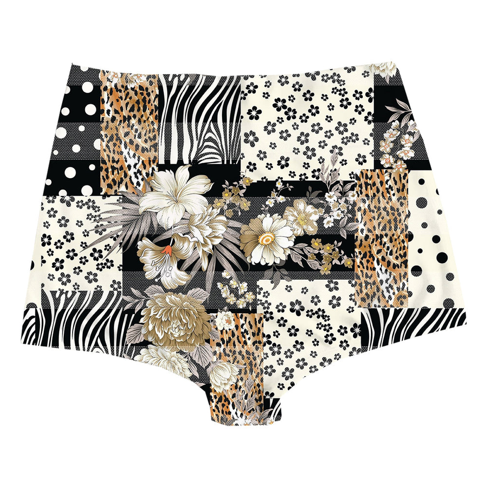Winter Garden Highwaist Woman Underwear Beachwear Loungewear