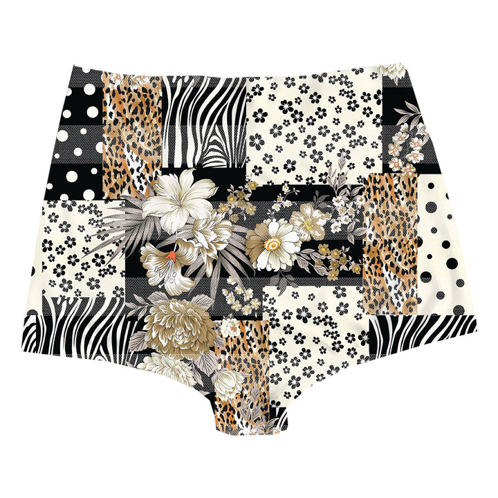 Winter Garden Highwaist Woman Underwear Beachwear Loungewear