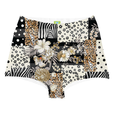 Winter Garden Highwaist Woman Underwear Beachwear Loungewear
