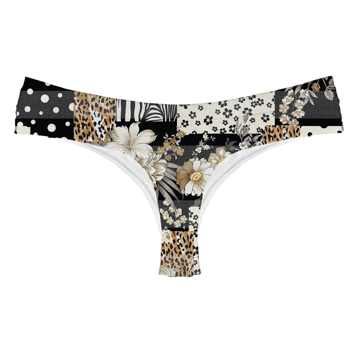 Winter Garden String Woman Underwear Beachwear Loungewear
