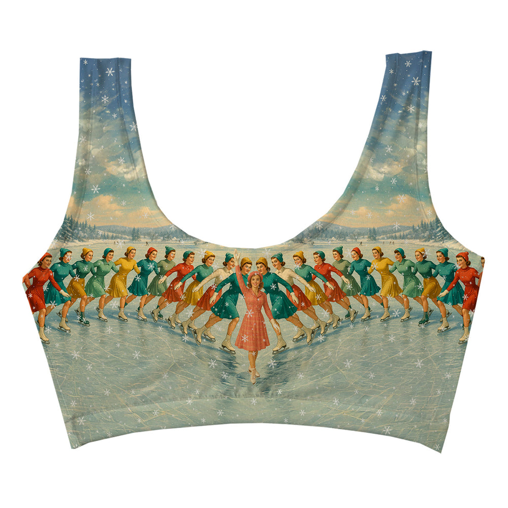 Winter Waltz Crop Top Woman Underwear Beachwear Loungewear