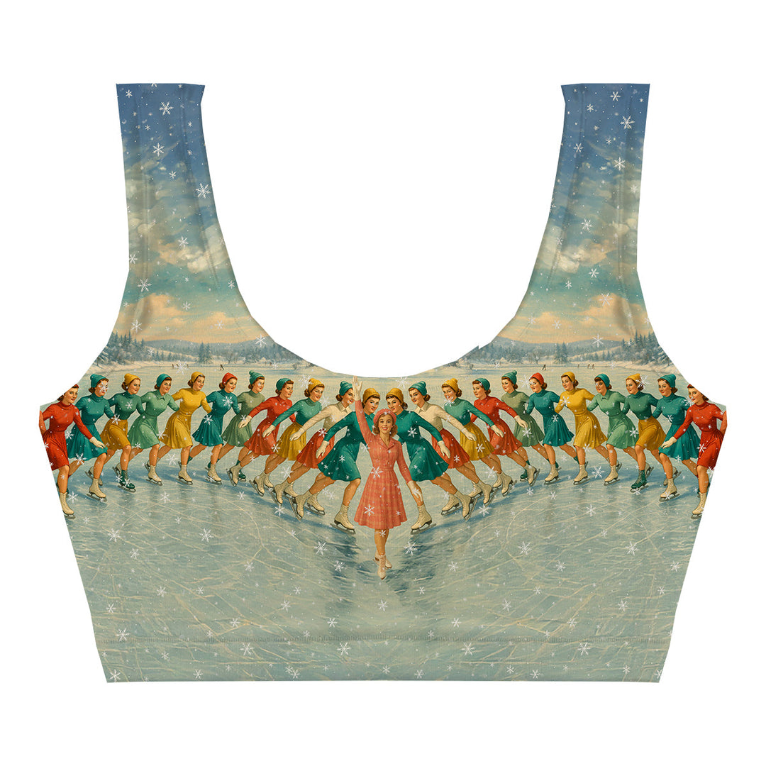 Winter Waltz Crop Top Woman Underwear Beachwear Loungewear