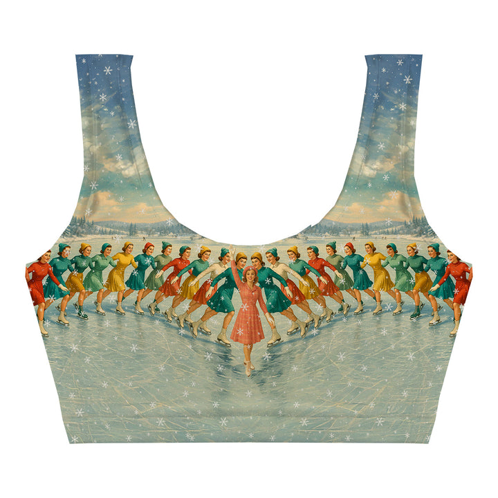 Winter Waltz Crop Top Woman Underwear Beachwear Loungewear