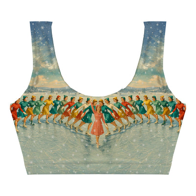 Winter Waltz Crop Top Woman Underwear Beachwear Loungewear