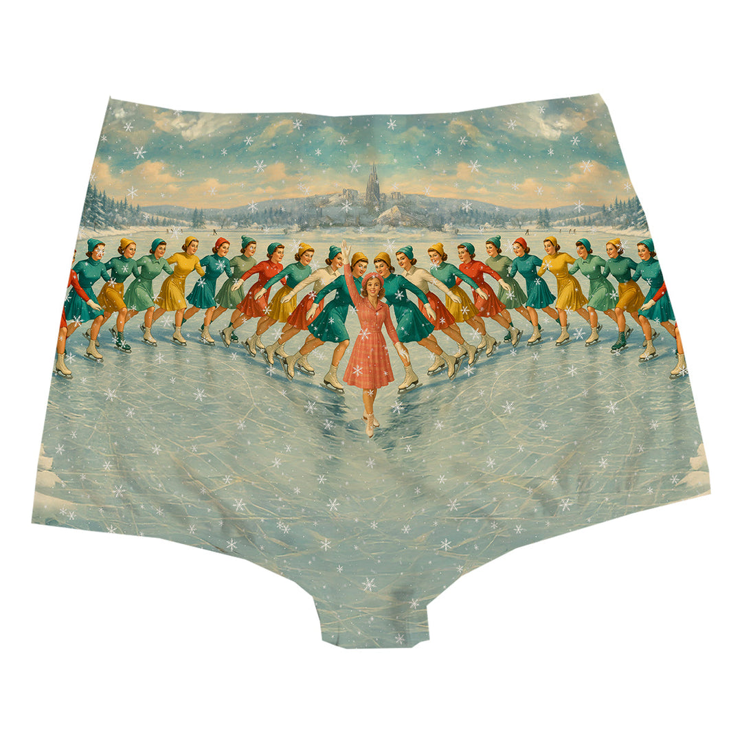 Winter Waltz Highwaist Woman Underwear Beachwear Loungewear