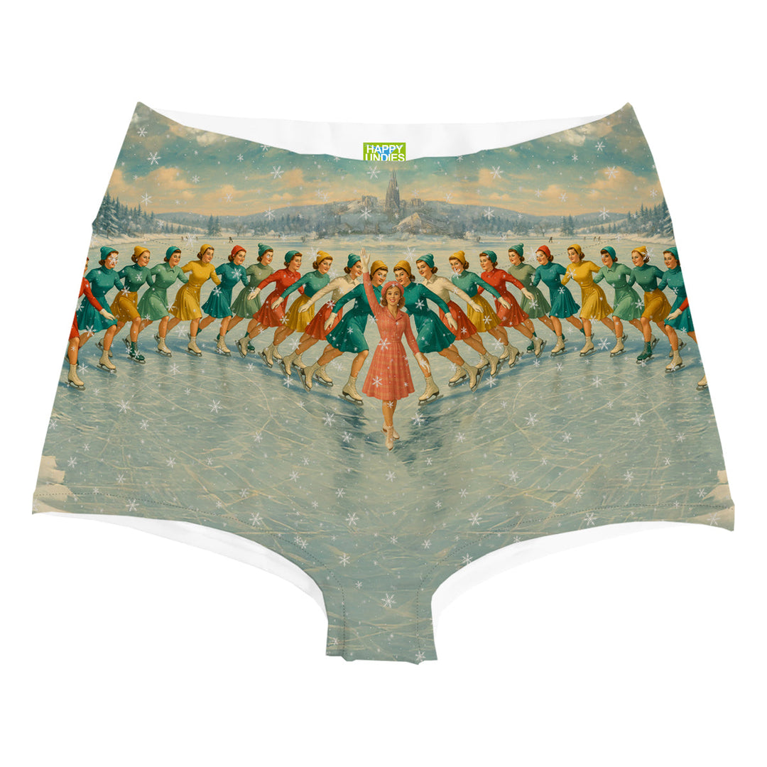 Winter Waltz Highwaist Woman Underwear Beachwear Loungewear