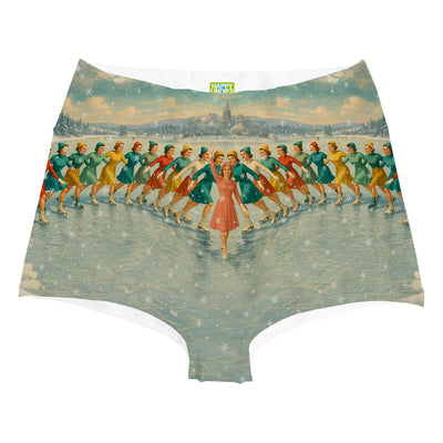 Winter Waltz Highwaist Woman Underwear Beachwear Loungewear