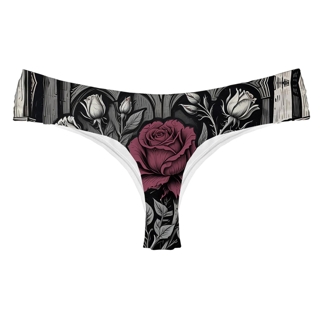 Wooden Rose String Back