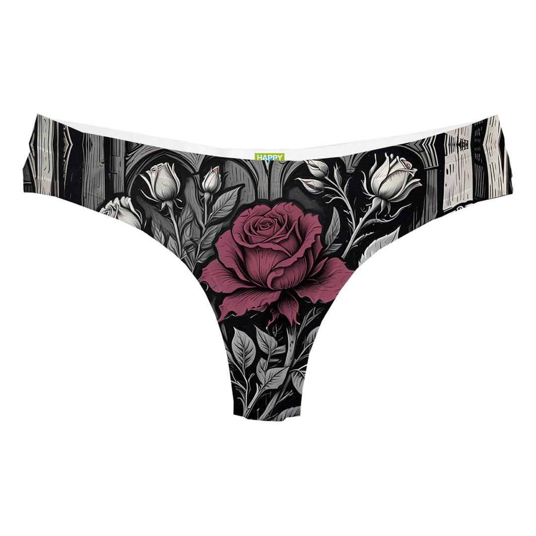 Wooden Rose String Front