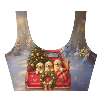 Woofmas Crop Top Woman Underwear Beachwear Loungewear