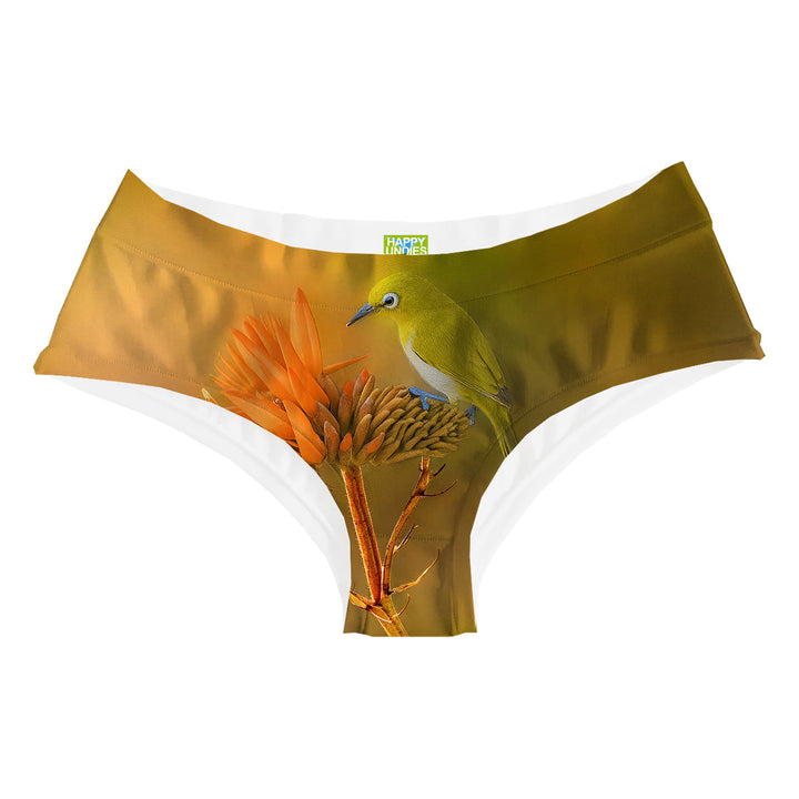 Yellow Bird Hipster Woman Underwear Beachwear Loungewear