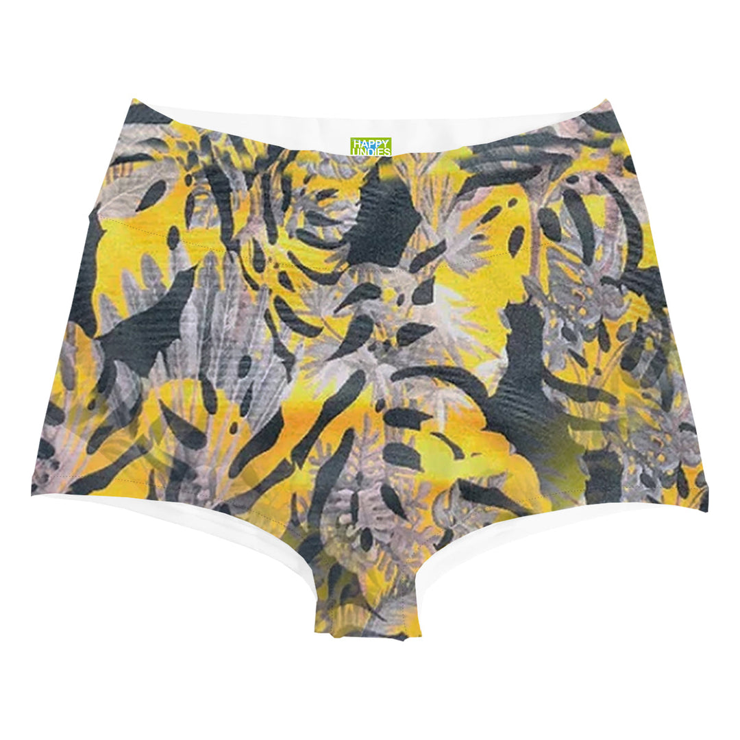 Yellow Leaves Highwaist Front
