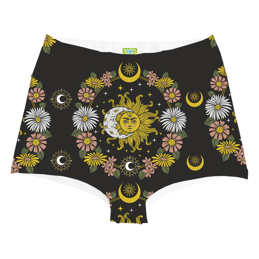 Zodiac Highwaist Woman Underwear Beachwear Loungewear