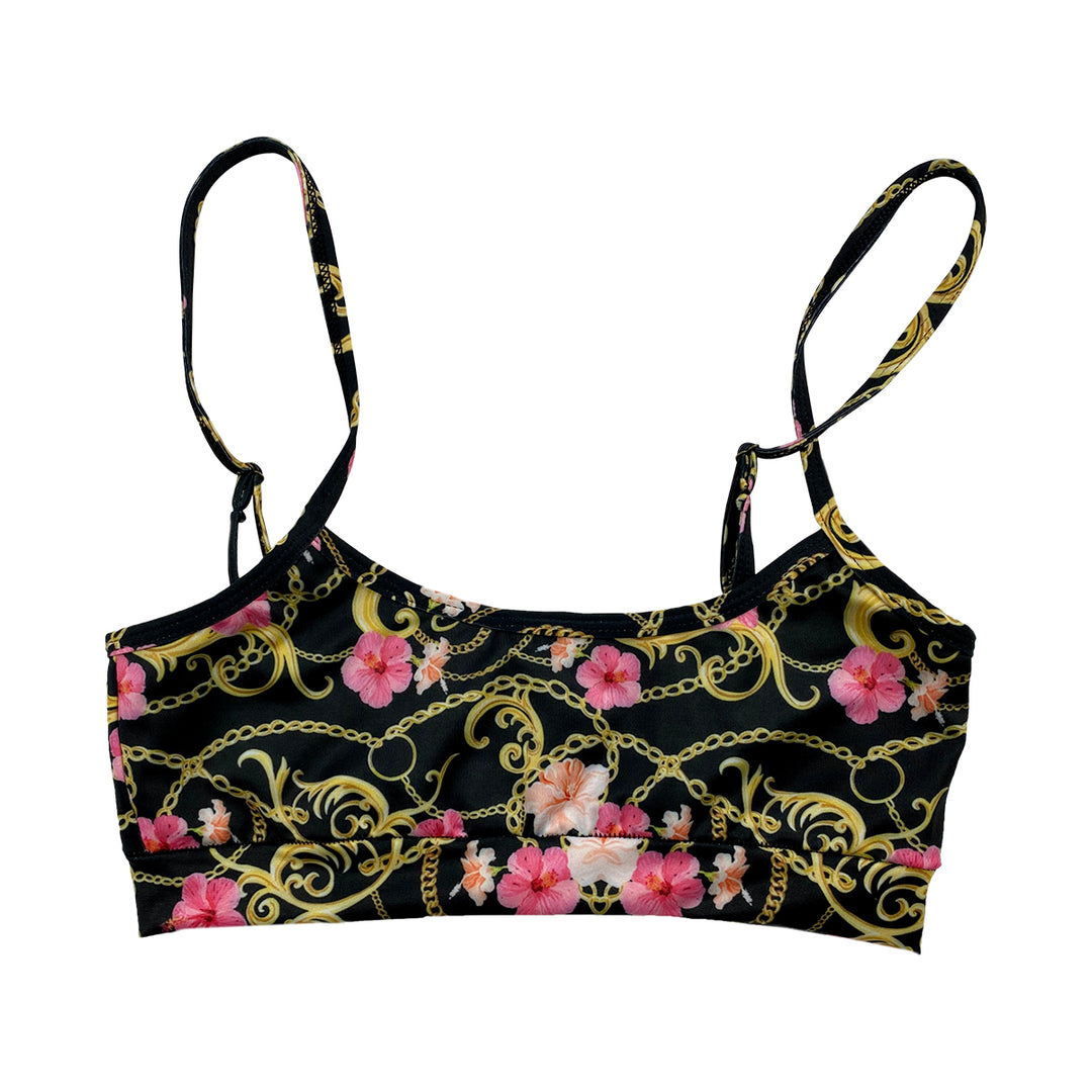 Flower Gold Chain Top Maya